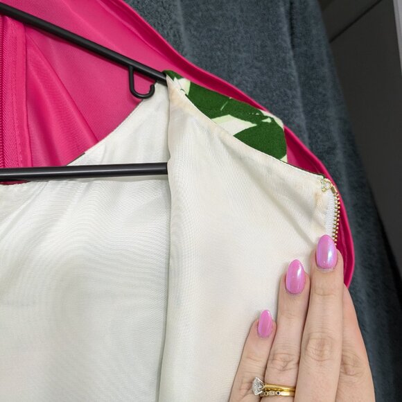 Kate Spade Garden Leaves A-Line Dress - Picture 7 of 9